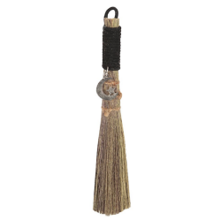 Besom with Crescent Moon Charm 20cm Besom with Crescent Moon Charm 20cm